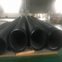 地下排污波紋管 洛陽PE增強型鋼帶波紋管