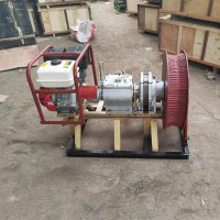 機動絞磨 5噸柴油絞磨機 地下電纜施
