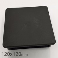工廠直供120*120方形管塞方形管塞方孔塑料堵頭塑膠管