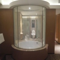 智能隱私調光玻璃膜/通電透明霧化玻