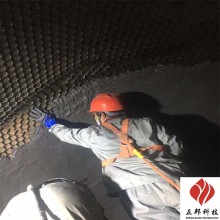 陶瓷耐磨料使用方法 蝸殼管道龜甲網