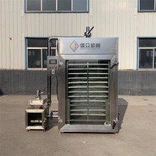 全自動紅腸煙熏爐 牛肉干臘肉蒸煮烘