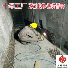 益陽鍋爐煙道防磨料施工 龜甲網涂抹料廠家