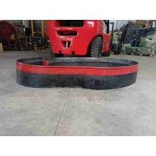 聚氨酯橡膠復(fù)合檔皮 導(dǎo)料槽防溢裙板 H160*15型