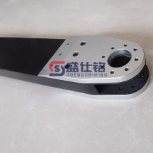 加工定制碳纖維機械臂 高強度 耐高溫 碳纖維沖壓端拾器主臂