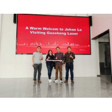 Johan Lo總監(jiān)一行蒞臨西安國盛激光參觀交流