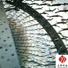 宜賓除塵器龜甲網耐磨澆注料耐磨展示圖