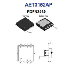 AET3152AP,替代TDM3307,PMOS場效應管IC