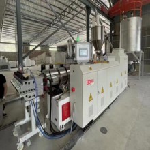 石塑地板SPC地板生產線機械設備同步對花