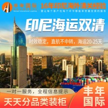 木材機械發印尼海運專線一站式物流解