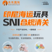 玩具出口印尼物流海運門到門專線高效