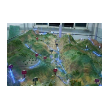 水土保持沙盤演示模型 水保沙盤模型 流域退化生態系統修復動態演示